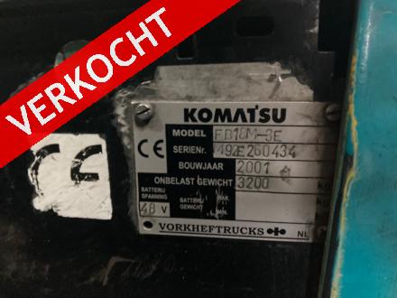 KOMATSU FB18M-3E Elektrische heftruck