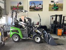 EVERUN ER08E Elektrische minishovel met lage giek