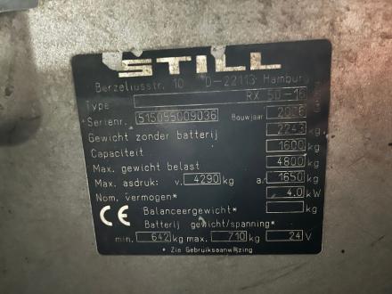 STILL RX50-16 Elektrische heftruck