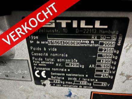 STILL RX50-15 Elektrische heftruck